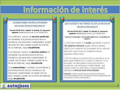 ¿Cuando debo realizar la primera revisión técnico mecánica? que sucede si no tengo la revisión al día? 